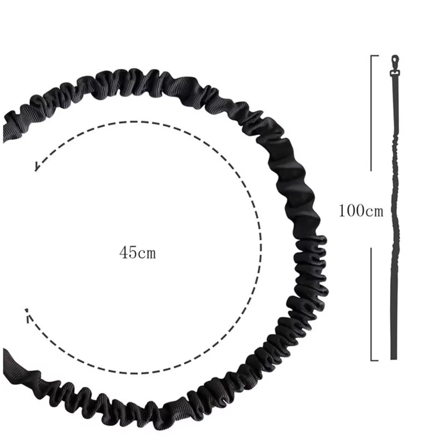 2-In-1 Dog Collar with Retractable Leash for Walking & Training